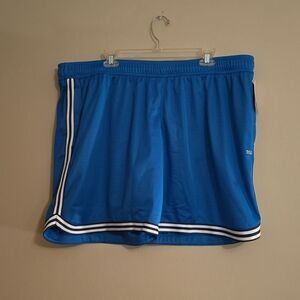 New DSG Men's 3XL Blue Mesh Athletic Jogging Shorts Loose Fit‎ Elastic Waist